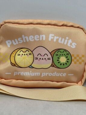 Pusheen Fruits Peach Crossbody Bag funny pack limited edition exclusive